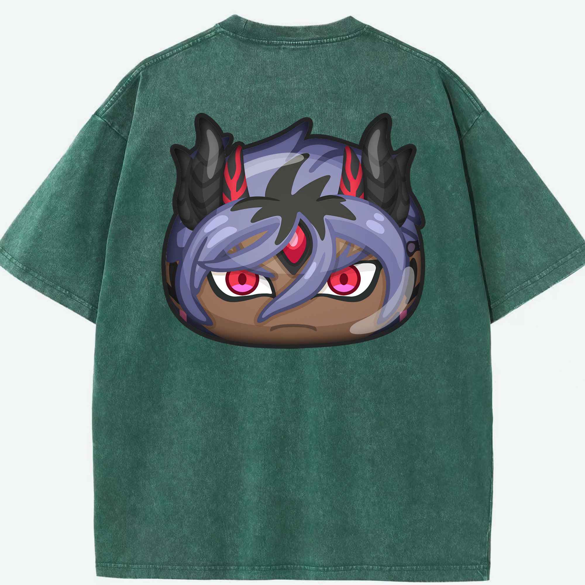 （画像用） 妖怪ウォッチ Yo-kai Watch 綿100% ヴィンテージ風 半袖Tシャツ（背面プリント）